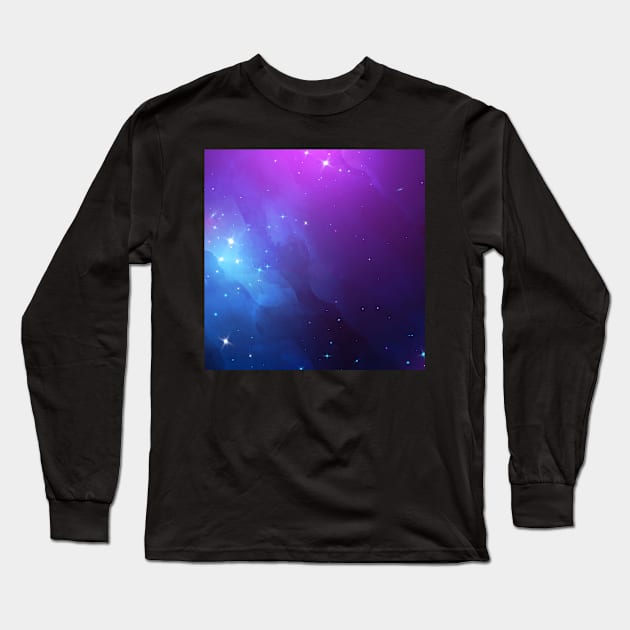 space Long Sleeve T-Shirt by Pavlushkaaa